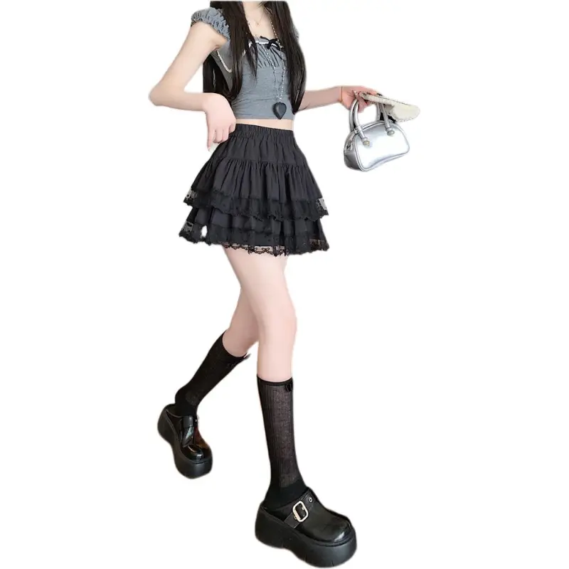 The Temptation Of The Muse Casual Short Skirts Women's-5