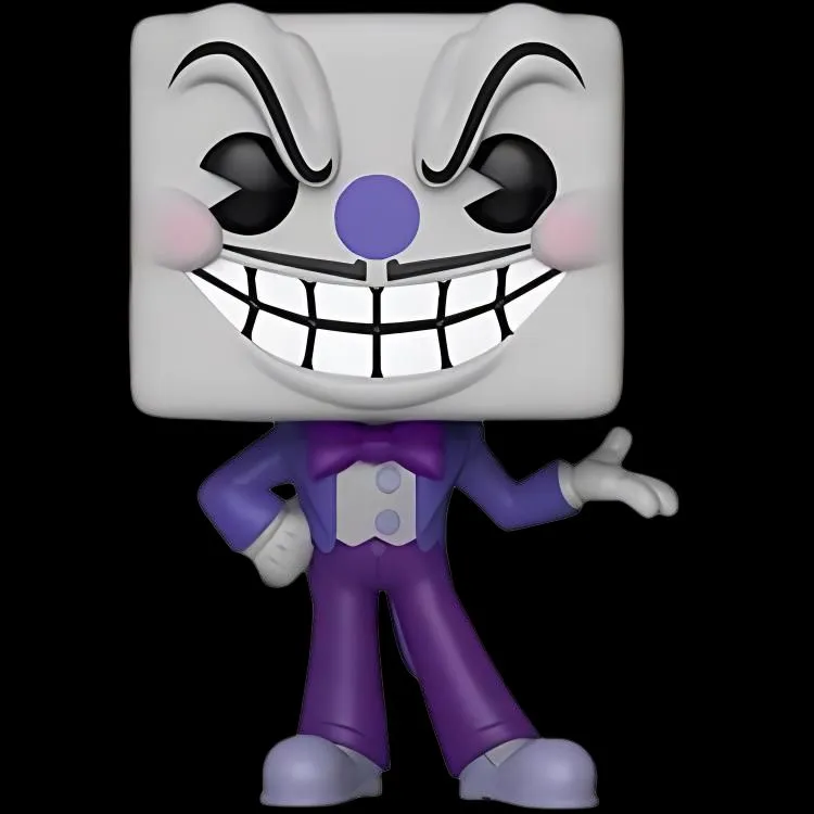 Funko POP! Collection GAMES Cuphead Adventure Dice King Chibi Figures-2