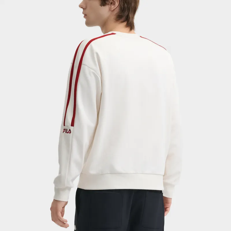 FILA Casual Sportswear Men Fresh Ivory/Jet Black-2