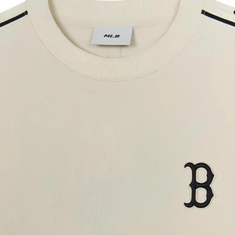 MLB Boston Red Sox Sweatshirt Unisex Dark Cream-3