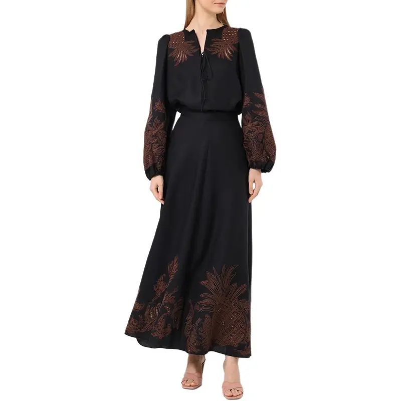 Dorothee Schumacher Exquisite Luxury Linen Skirt-1