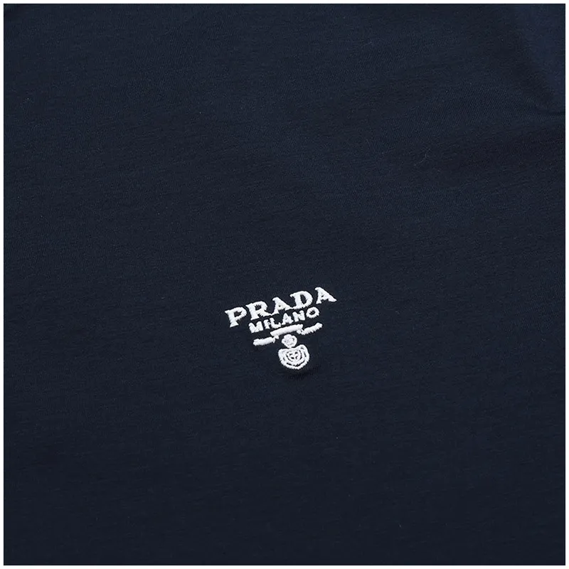 PRADA T Shirts Men Dark Blue-4