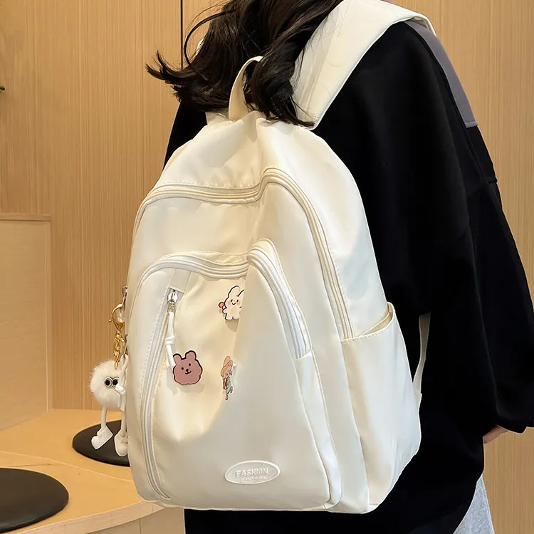 DJ.SPIRIT Nylon Backpack Regular Unisex Multicolor-5