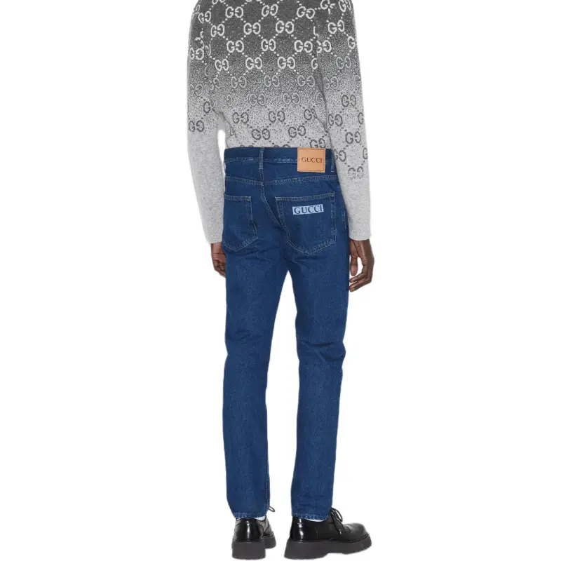 GUCCI Tapered Denim Pants-2