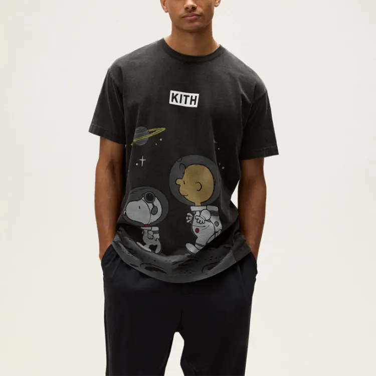 KITH For Peanuts Space Vintage Tee-2