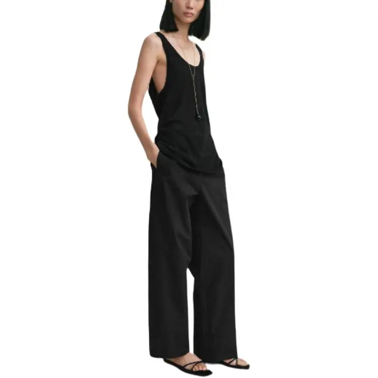 TOTEME Tank Tops Women's Black-4