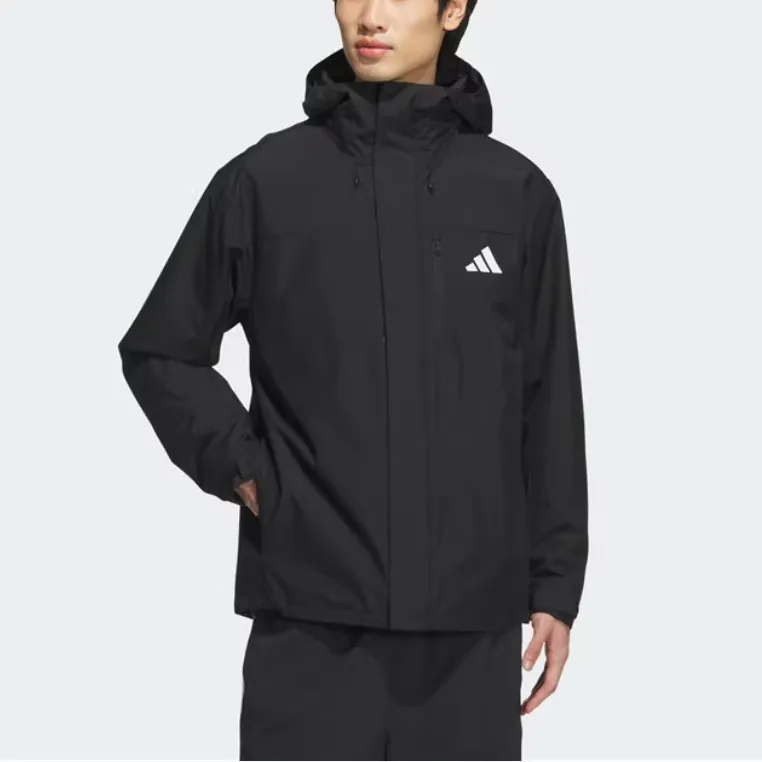 Adidas THREE IN ONE Jackets & Coats Unisex Black-2