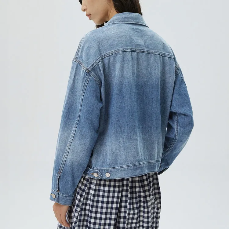 GAP Denim Jackets Women's Blue-4