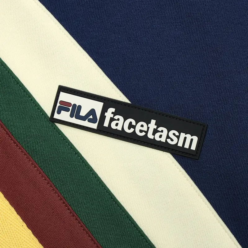 FILA FUSION x FACETASM Sweatshirt Women's Hani's Blue-3