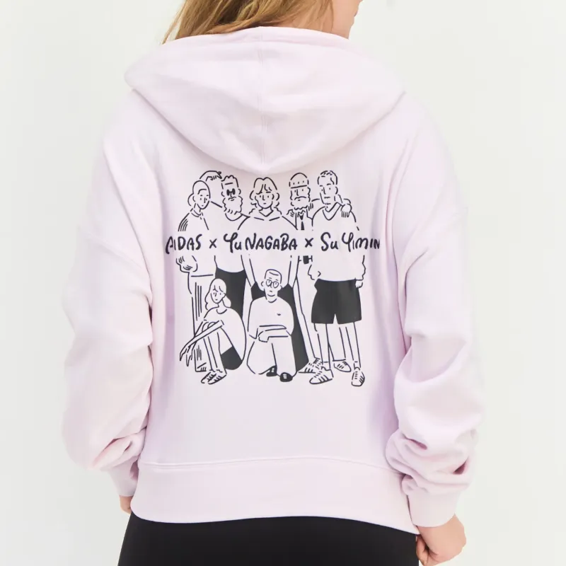 Adidas Originals Sweatshirt Women's Pink-3