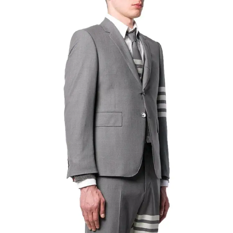 THOM BROWNE 4 Bar Tailored Blazer-2