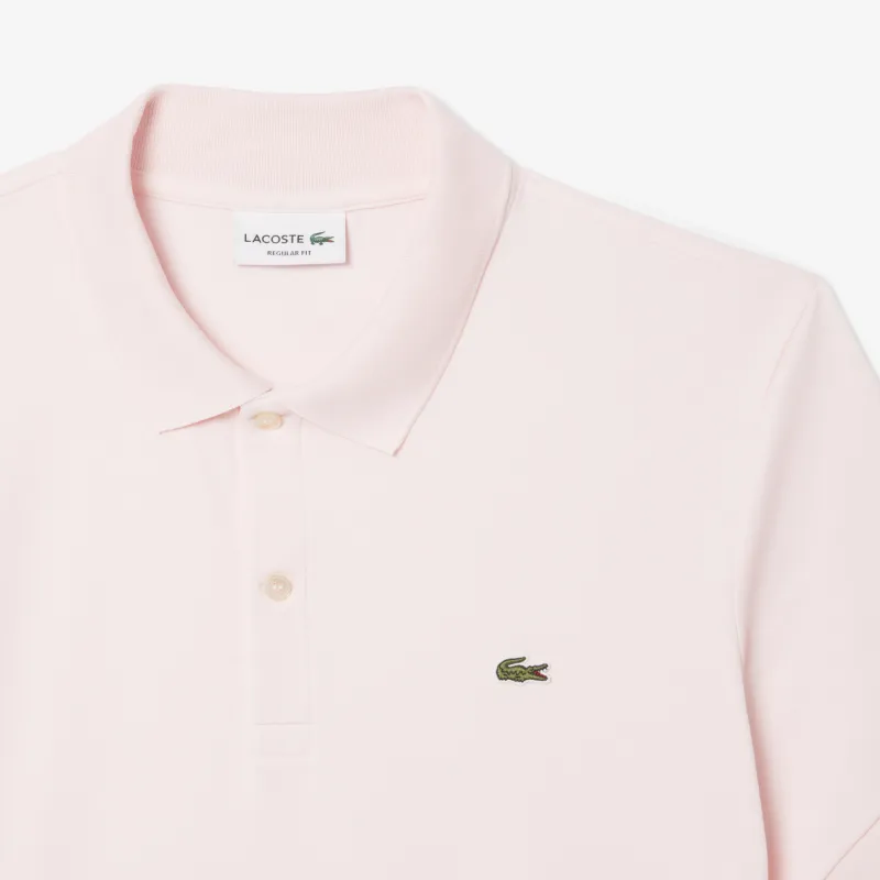 LACOSTE Polo Shirt Men's Light Pink-4