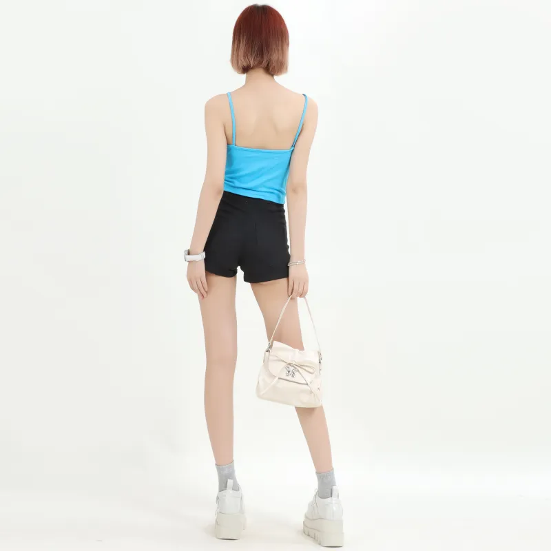 OTA PU Small Square Bag Handbag, Shoulder Bag Regular Women's White/Pink-10