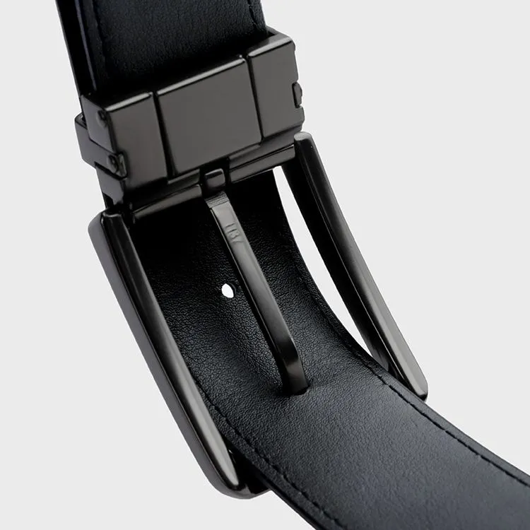 GOLDLION Top Grain Cow Leather Belts Men's Multiple Colors Width 3.5CM-33