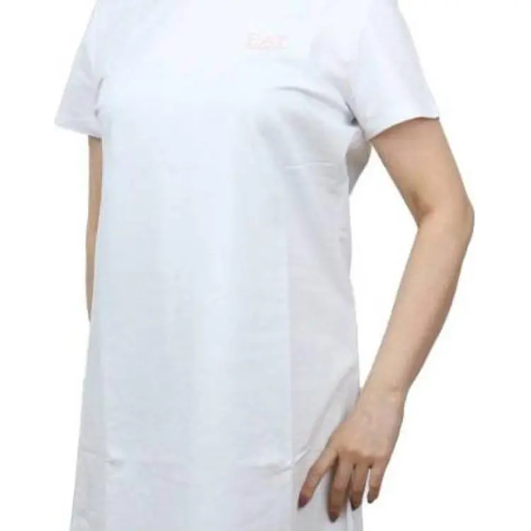 EMPORIO ARMANI Short Sleeved Dresses Women's White-1