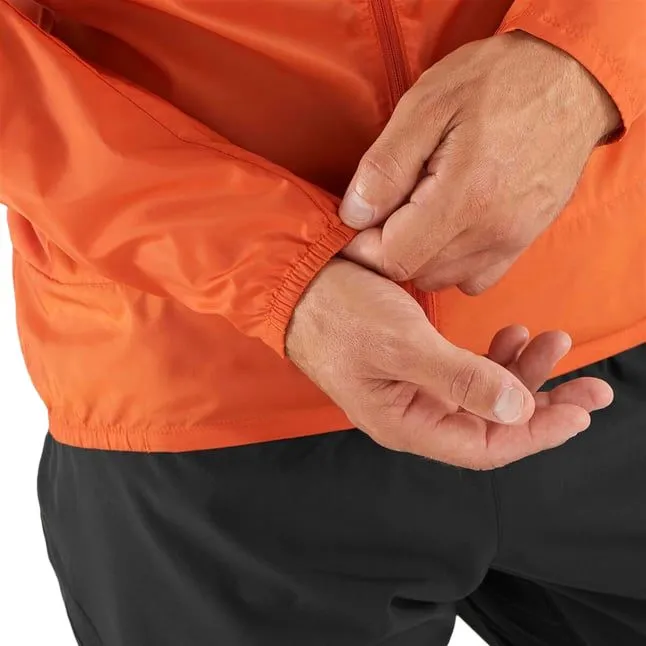 SALOMON BONATTI CROSS WIND Jackets Men Orange-4