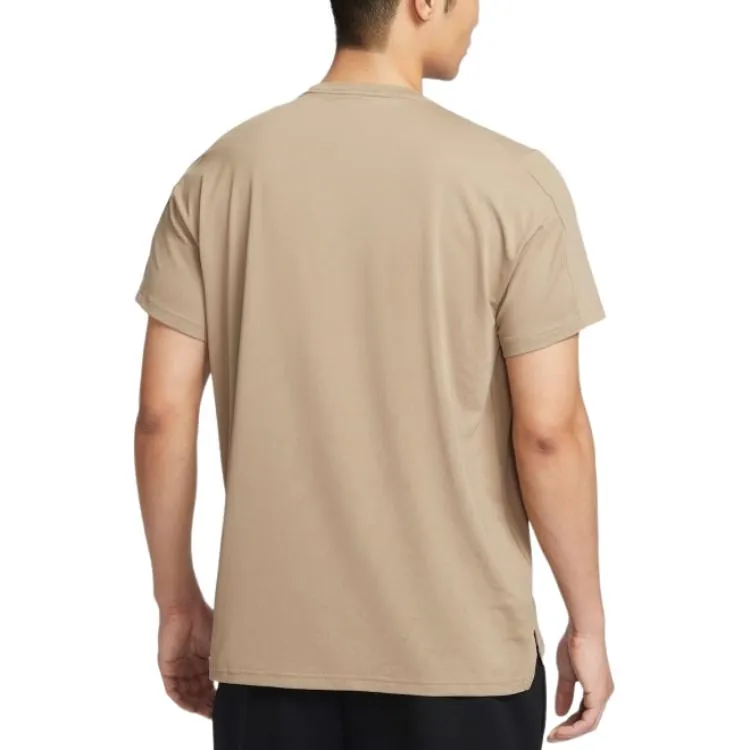 Nike T Shirts Men Khaki-1