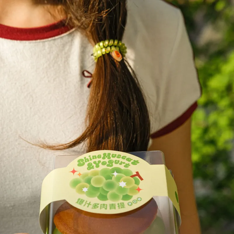 TELETIES ABS Resin Hair Tie Women's-2