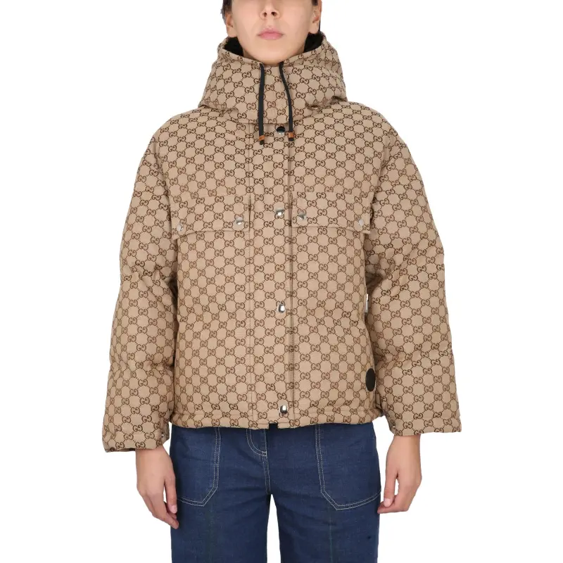 GUCCI Down Jacket Women's Camel-1