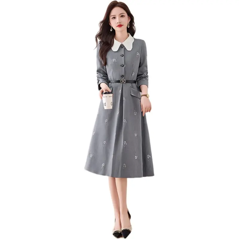 Fele.d Long Sleeved Dress Women's-4