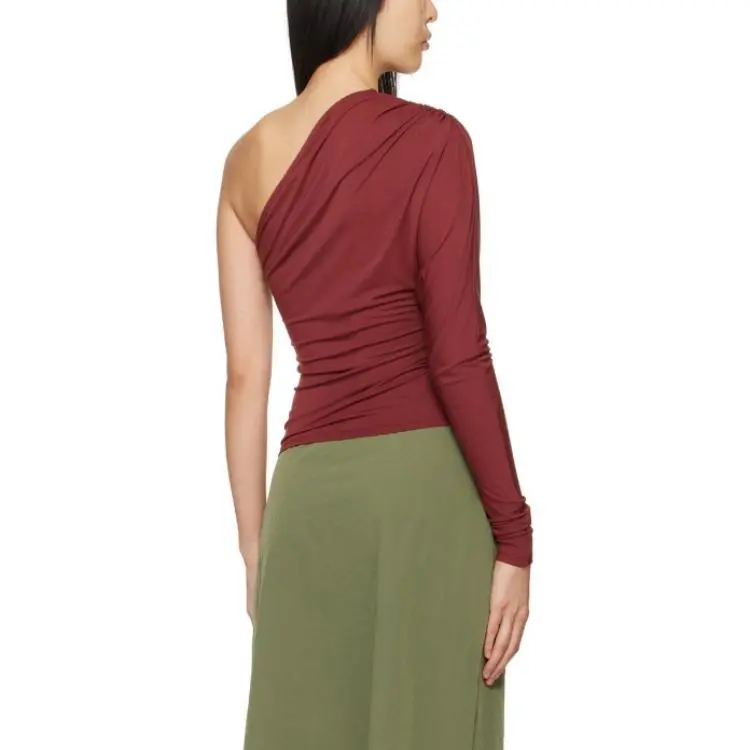 Miaou T Shirt Women's Reddish Umber-1