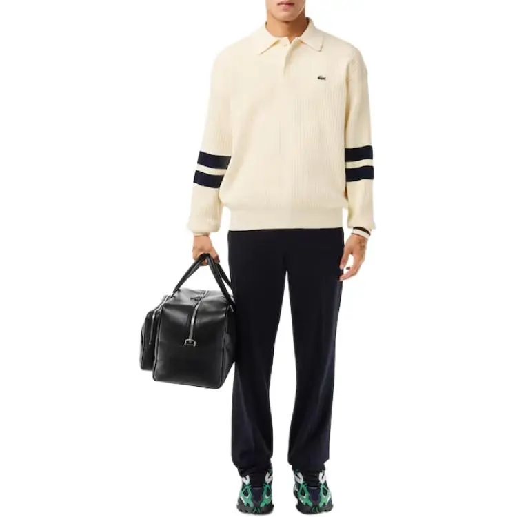 LACOSTE Sweaters Men Beige-4