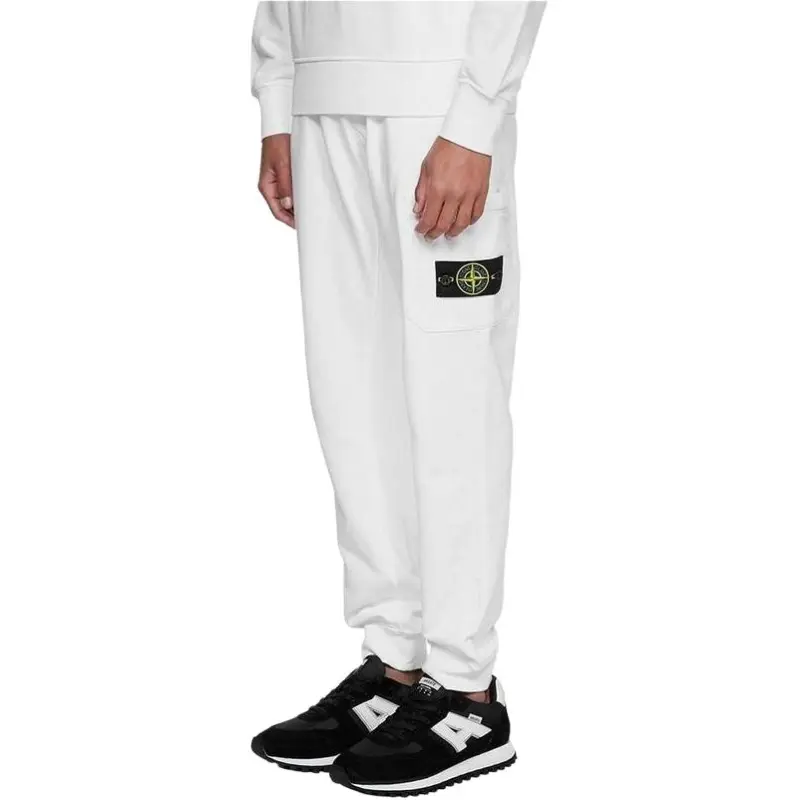 STONE ISLAND Casual Pants Men's White-1