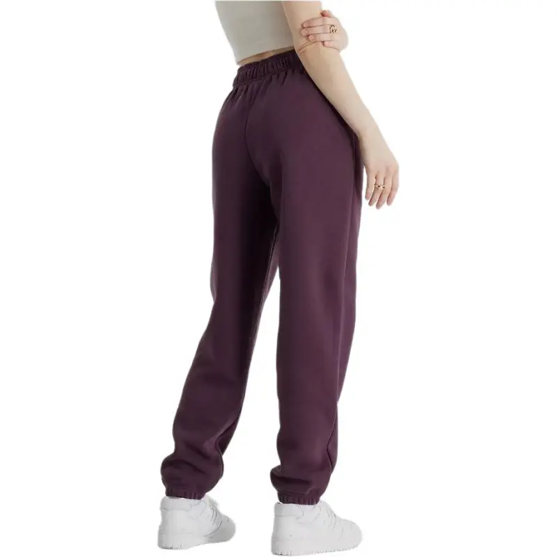 New Balance Knitted Sports Pants Women's Plum Brown-4