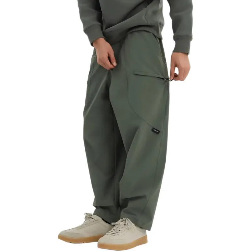 DECATHLON Casual Pants Men's Khaki Green-4