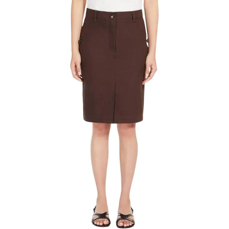 WEEKEND MaxMara Casual Long Skirts Women's Brown-5