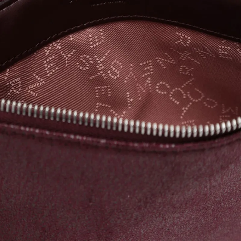 Stella McCartney Falabella Polyester Shoulder Bag Women's Burgundy-4