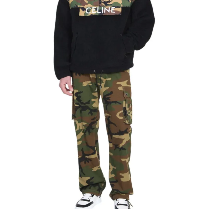 CELINE Pantalon Cargo-4