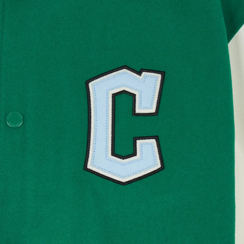 MLB SS24 Baseball Jacket Unisex Green-3