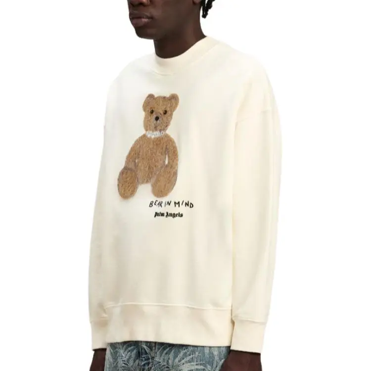 PALM ANGELS Bear In Mind Crewneck Sweatshirt-3