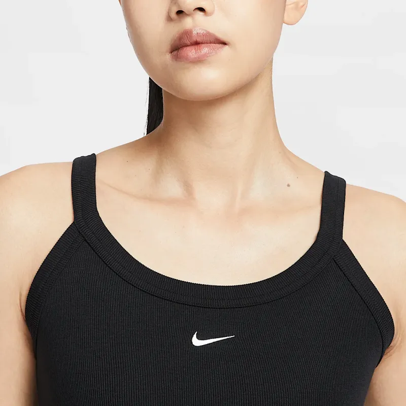 Nike Sportswear Sleeveless Dress Women's Black/Sail White-3