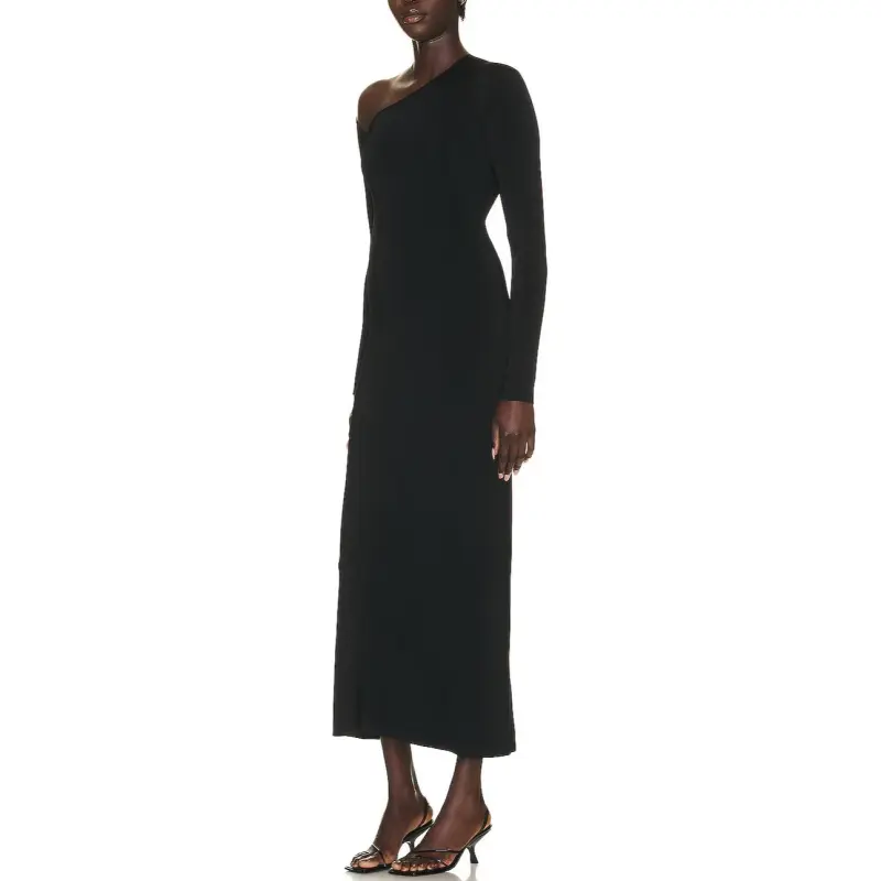 THE ROW Long-Sleeved Dresses Women's Black-3