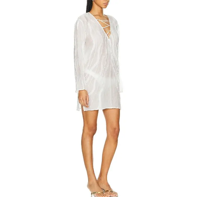 CULT GAIA Shemariah Wave-pattern Cover-up Dress-2