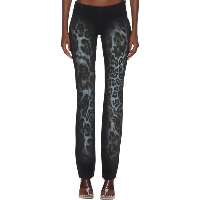 Ksubi Mowalola Collaboration Jeans Women's Black-2