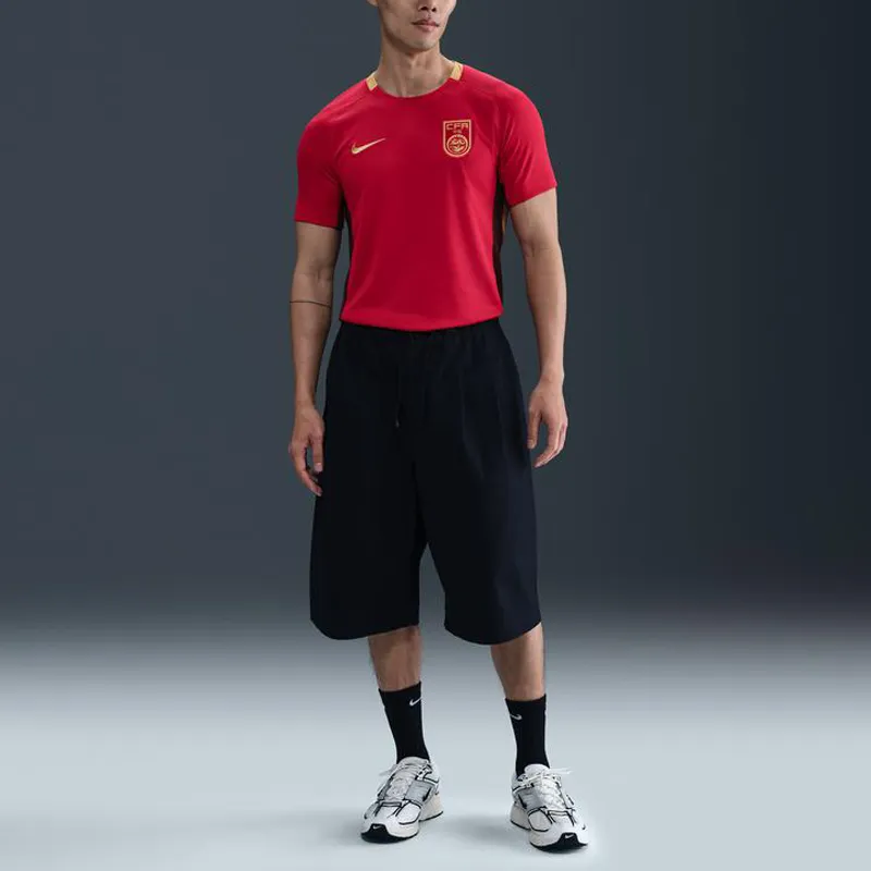 Nike Dri Fit SS25 Soccer Jersey Unisex Red-3