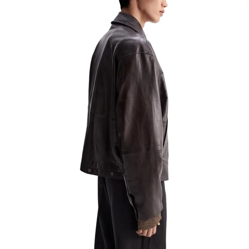 ZARA Jackets Coats Men's Crimson-4