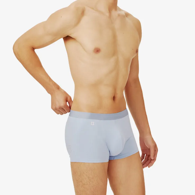 Lanne Solid Color Boxer Shorts Underpants Men's Combo Set-7
