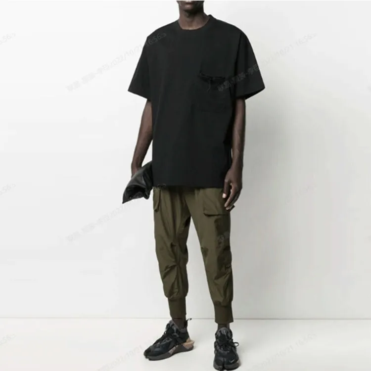 Y 3 Casual Pants Men Khaki-1