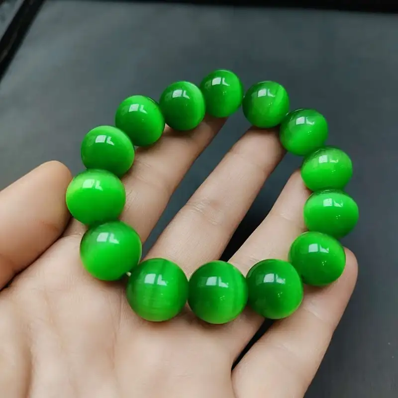 Gifts Glass Cat Eye Bracelets Unisex-8