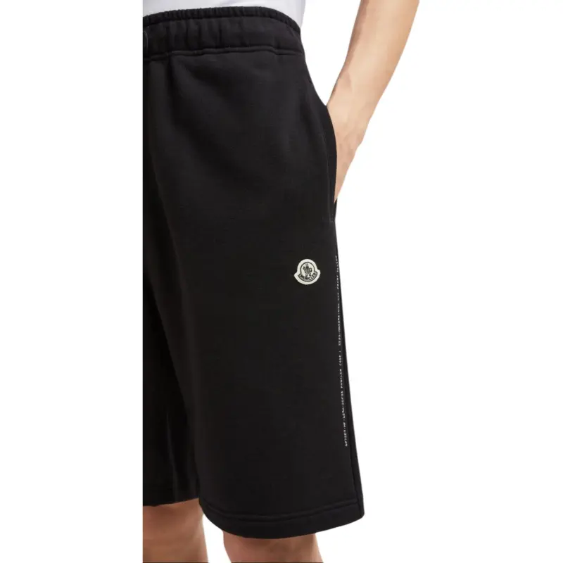 MONCLER GENIUS Moncler X Frgmt Embroidered Logo Shorts-4