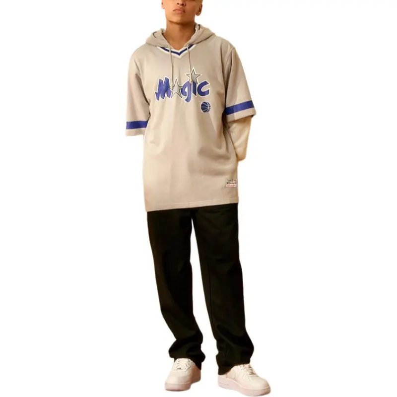 NBA x Mitchell & Ness Sweatshirt Unisex Gray-5