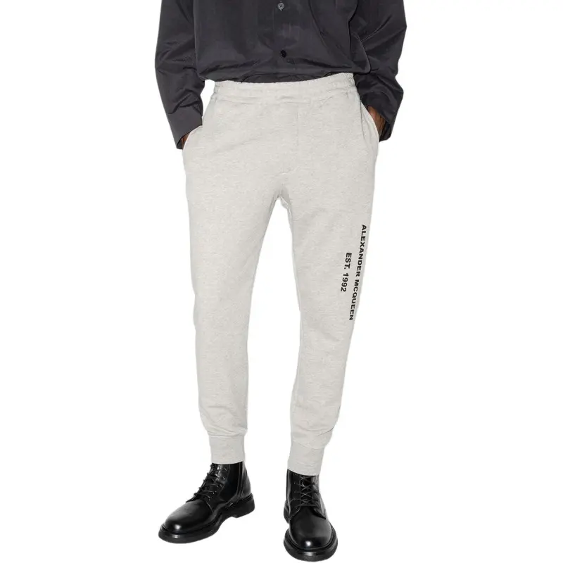 Alexander McQueen Graffiti Logo Printed Track Pants-3