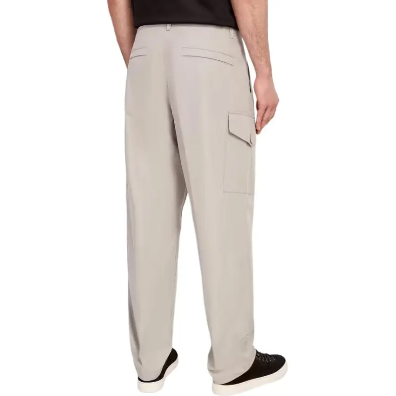 STONE ISLAND Ghost Straight Leg Cargo Pants-4
