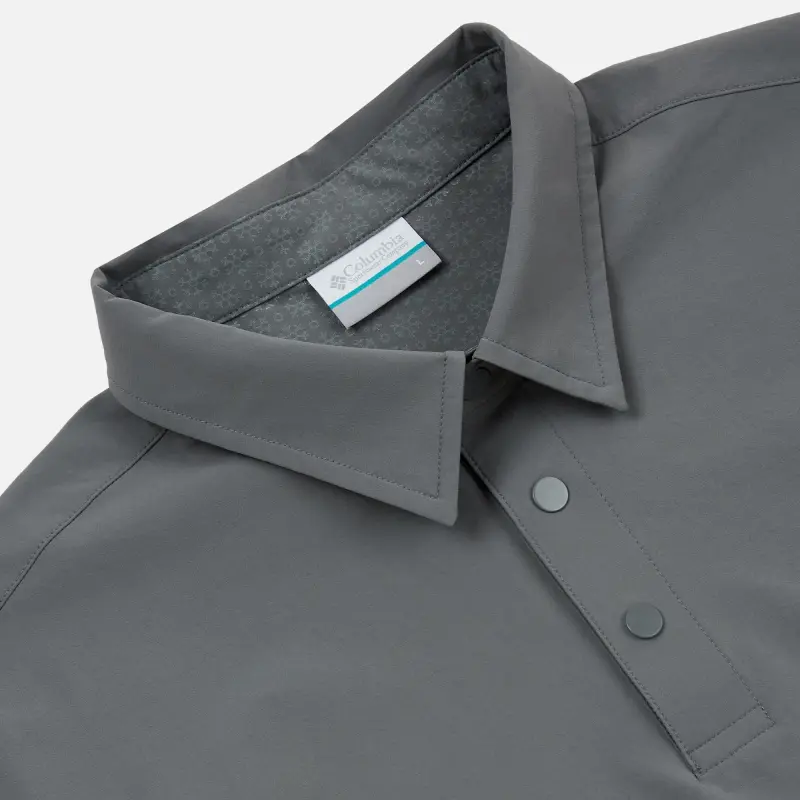 Columbia Polo Shirts Men Gray-2
