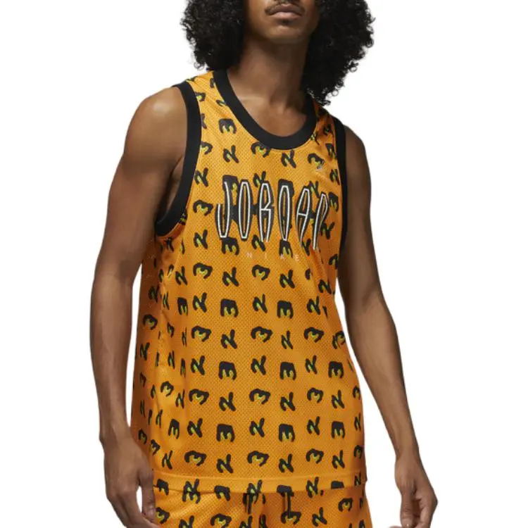 Nike Tank Tops Men Yellow-1