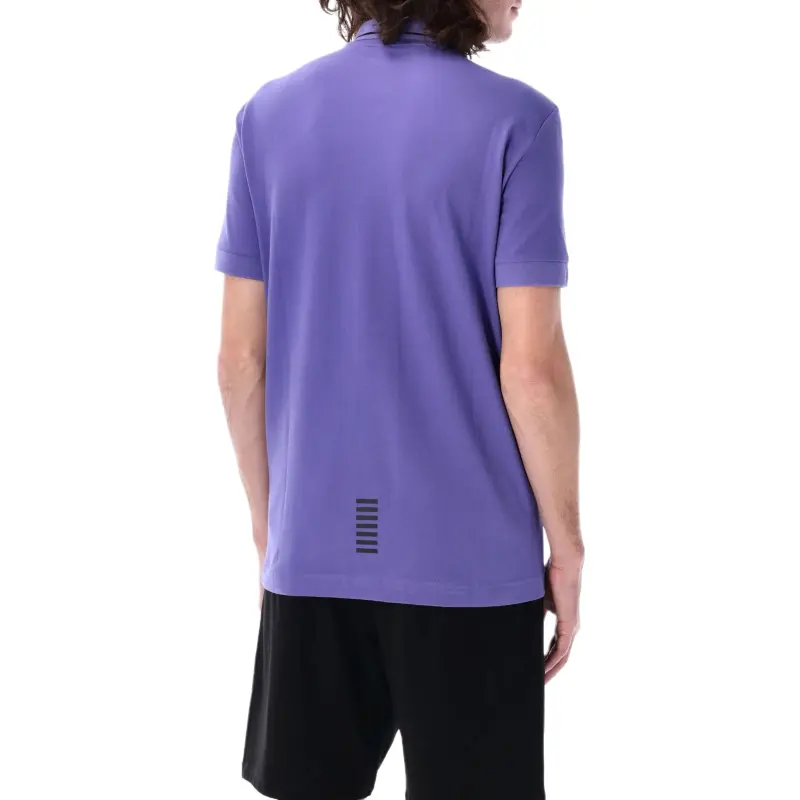 EMPORIO ARMANI SS25 Polo Shirt Men's Purple-1